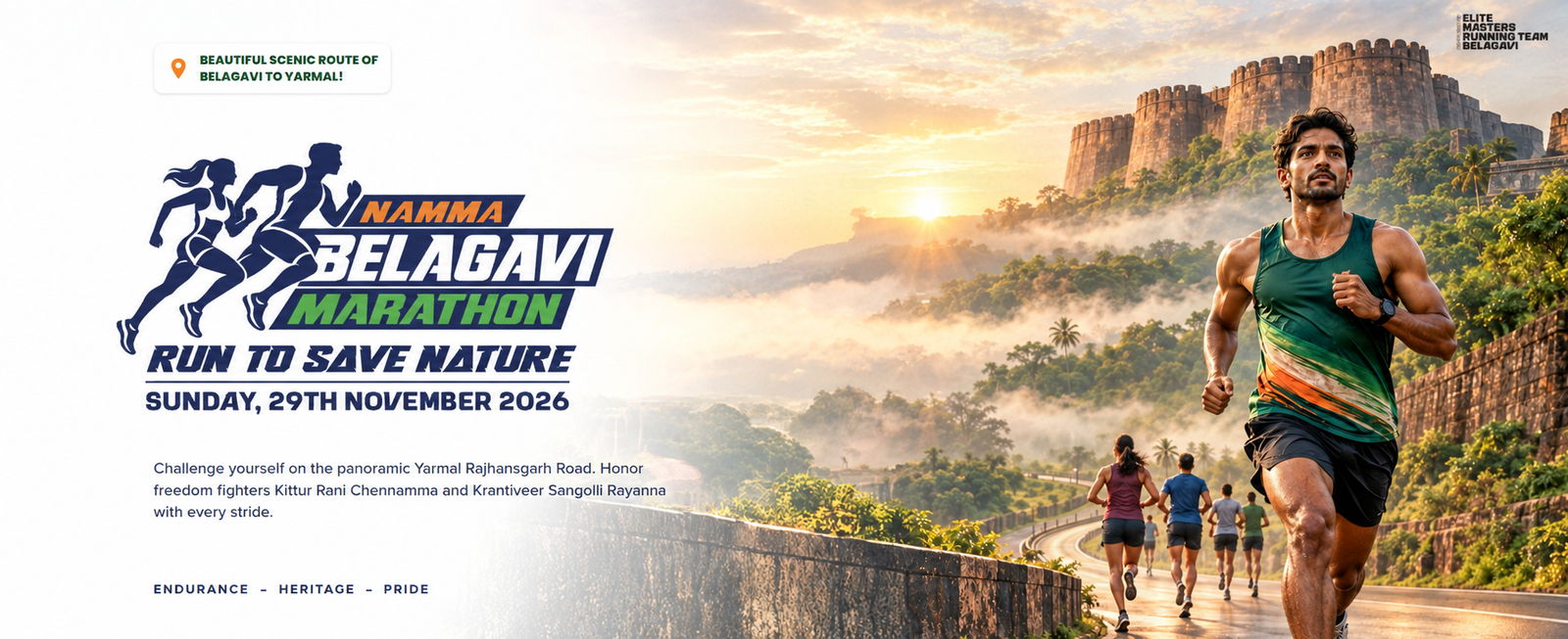 Hindalco Namma Belagavi Marathon 2026 banner
